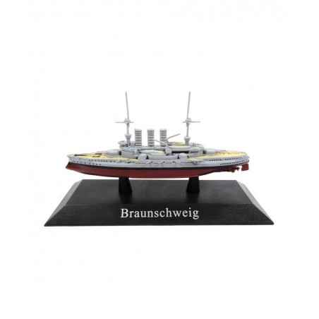 Warships Collection SMS Braunschweig 1902 Class Liner / Warship 1/1250 WS62 $88.78 Kids' Play Boats