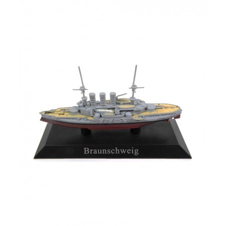 Warships Collection SMS Braunschweig 1902 Class Liner / Warship 1/1250 WS62 $88.78 Kids' Play Boats