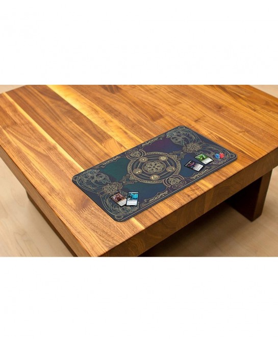 Lucid Dragon Blast (Stitched) - MTG Playmat - Compatible for Magic The Gathering Playmat - Play MTG YuGiOh Pokemon TCG - Orig...