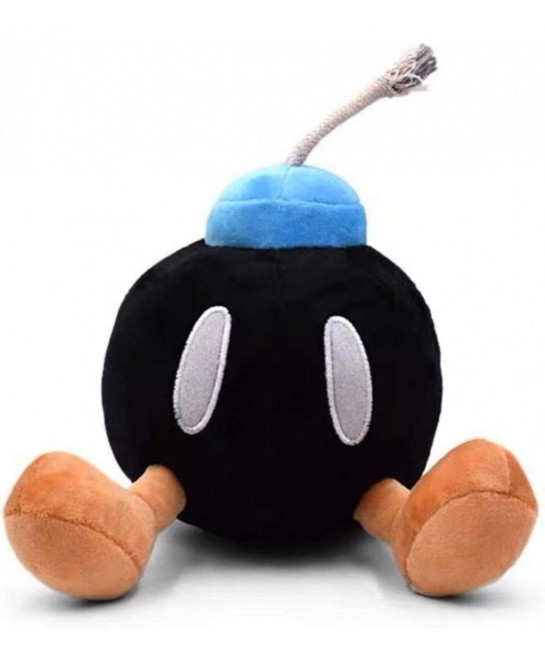 Bob-omb Bomb Red Black Plush Toy Set for Children Kids Gifts New 5.5 Inches $28.13 Plush Figure Toys