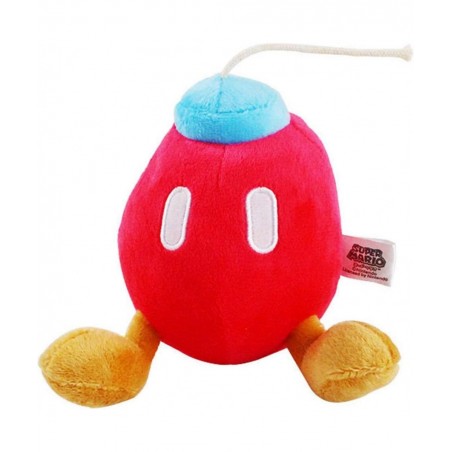 Bob-omb Bomb Red Black Plush Toy Set for Children Kids Gifts New 5.5 Inches $28.13 Plush Figure Toys