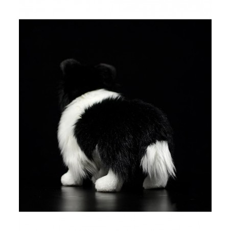 Lifelike Border Collie Plush Dolls Puppy Stuffed Animals Toys 11" Long $47.90 Stuffed Animals & Teddy Bears