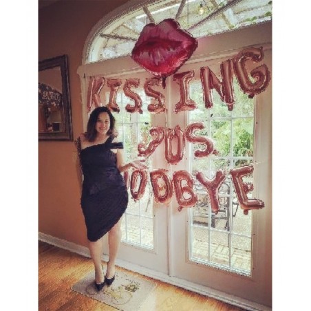 Kissing My 30s Goodbye Decorations Kissing My 30s Goodbye Banner Balloons 40th Birthday Balloon Dirty 40 Balloon $29.31 Kids'...
