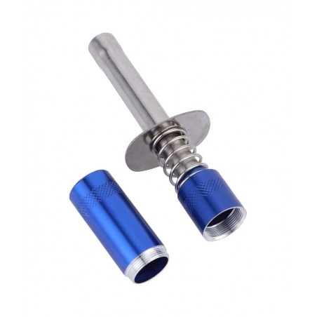 RC Glow Plug Igniter Durable Aluminum Alloy 1:10 Scale Remote Control Vehicle Lightweight Glow Plug Igniter RC Accessory Fit ...