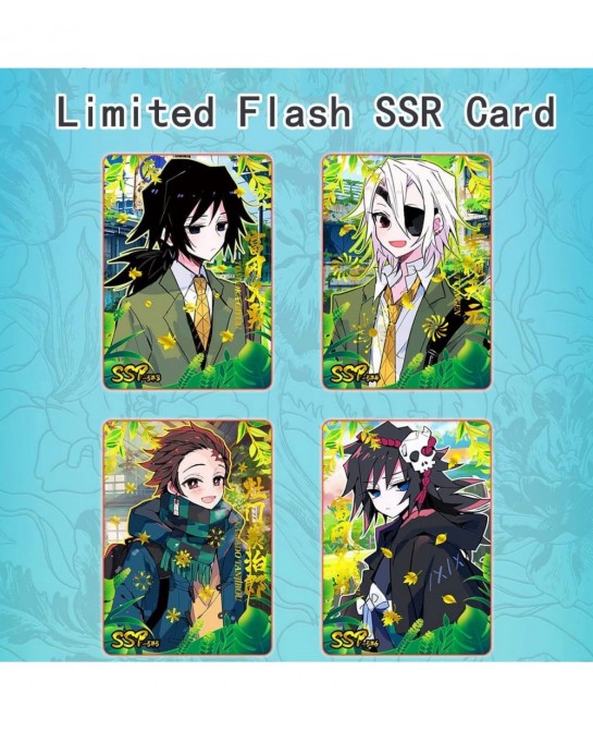 Anime Cards CCG Collectible Booster Card Box Trading Playing TCG Boosted Packs Photocards Fan Gift Set (4-2) $63.63 Trading C...