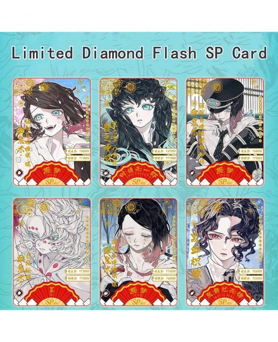 Anime Cards CCG Collectible Booster Card Box Trading Playing TCG Boosted Packs Photocards Fan Gift Set (4-2) $63.63 Trading C...