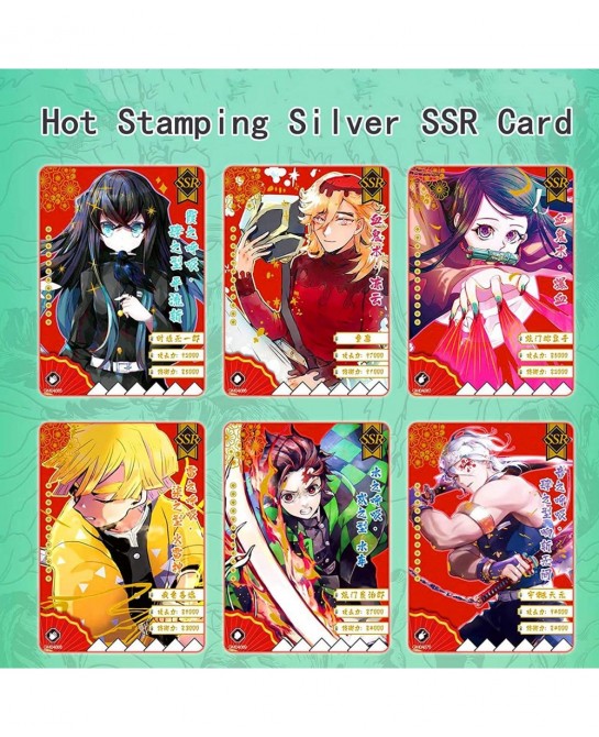 Anime Cards CCG Collectible Booster Card Box Trading Playing TCG Boosted Packs Photocards Fan Gift Set (4-2) $63.63 Trading C...