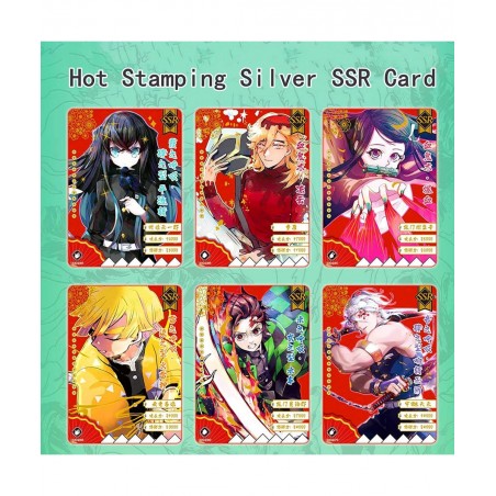 Anime Cards CCG Collectible Booster Card Box Trading Playing TCG Boosted Packs Photocards Fan Gift Set (4-2) $63.63 Trading C...