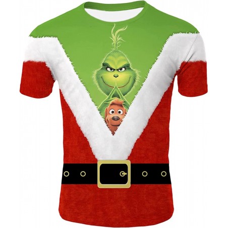 Adults Shirts Men's Short Sleeve Shirts 3D Print Tshirt Suitable for Men Women Youth $33.42 Kids' Dress-Up Accessories