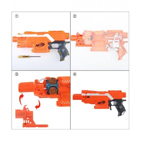 Mod Interface Component Injection Molding for Nerf N-Strike Elite Stryfe Toy $22.22 Toy Foam Blasters & Guns