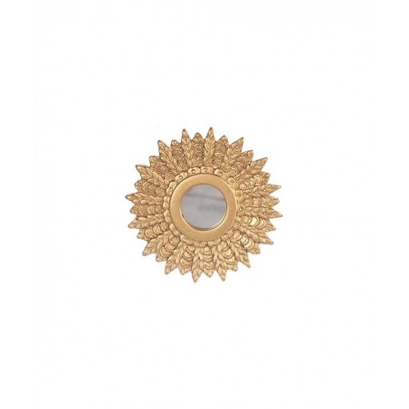 Giltwood 1950's Sunburst Mirror by Town Square Miniatures $40.80 Dollhouse Accessories