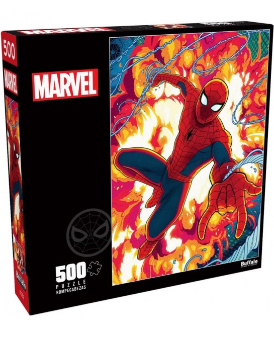 Marvel Tales Featuring Spider-Man - 500 Piece Jigsaw Puzzle $18.02 Jigsaw Puzzles
