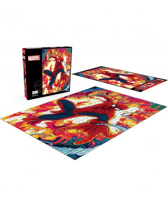 Marvel Tales Featuring Spider-Man - 500 Piece Jigsaw Puzzle $18.02 Jigsaw Puzzles