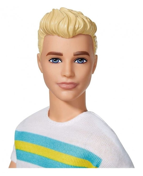 Ken 60th Anniversary Doll 2 in Throwback Workout Look with T-Shirt Athleisure Pants Sneakers & Hand Weight Kids 3 to 8 Years ...