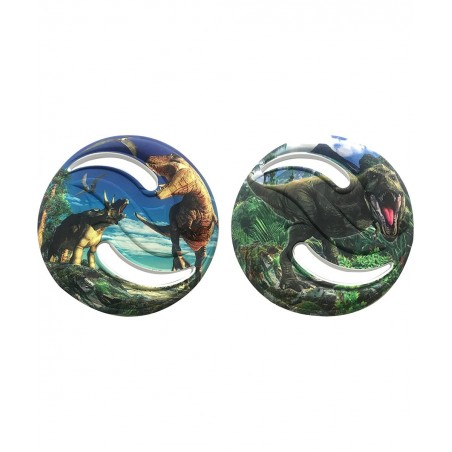 Dino Saucer Foam Flying Disc 2 Pack (FD-C) $25.66 Flying Toys