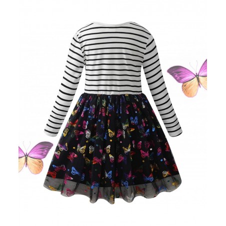 Tulle Dress for Girls Cute Casual Ruffle Princess Outfit Clothes Toddler/Little/Big Kid Girls Clothing Size 2-10T $35.10 Kids...