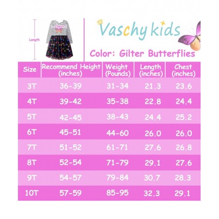 Tulle Dress for Girls Cute Casual Ruffle Princess Outfit Clothes Toddler/Little/Big Kid Girls Clothing Size 2-10T $35.10 Kids...