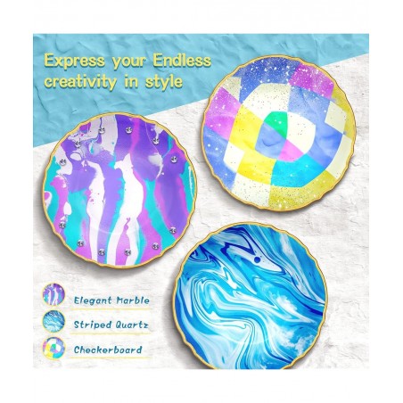 DIY Craft Kits Jewelry Dish Making Arts and Crafts for Girls Ages 8-12 Clay Art Projects Crafts for Kids - Teen Girl Gifts Cr...