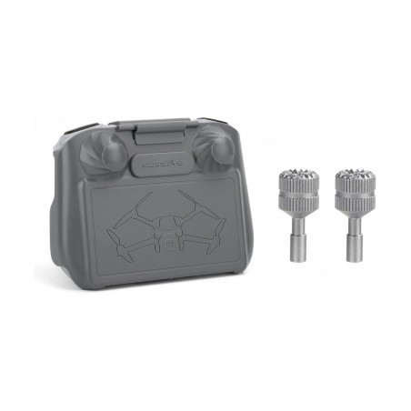 Mini 3 Pro RC Joysticks +(2 in 1)Controller Protector Sun Hood Cover for DJI Mini 3 Pro RC Remote Control Accessories (grey) ...