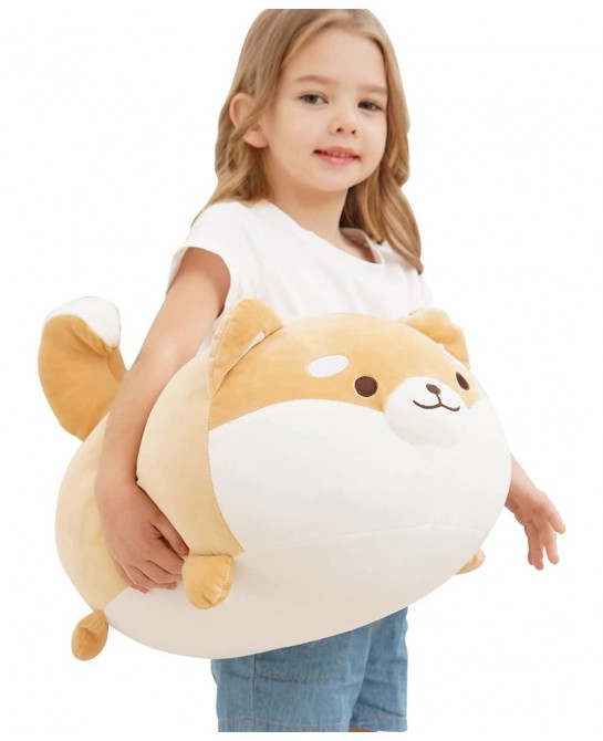 19.7" Shiba Inu Stuffed Animal Anime Corgi Kawaii Plush Dog Soft Hugging Pillow Cute Plush Toys Gift for Boy Girl Kids Birthd...