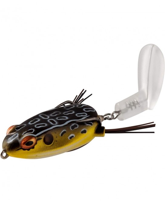 Toad Runner Jr Topwater Bass Fishing Hollow Body Frog Lure with Weedless Hooks $17.53 Puzzle Accessories