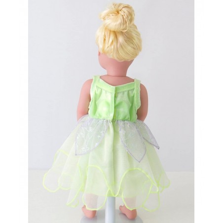 Tinkerbell Fairy Doll Dress - Doll Not Included - Machine Washable Child Pretend Play and Party Doll Clothes with No Glitter ...