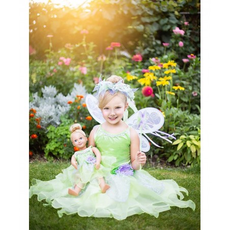 Tinkerbell Fairy Doll Dress - Doll Not Included - Machine Washable Child Pretend Play and Party Doll Clothes with No Glitter ...