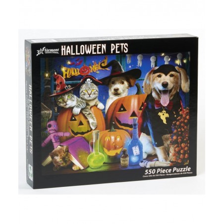 Halloween Pets Jigsaw Puzzle 550 Piece $29.13 Jigsaw Puzzles