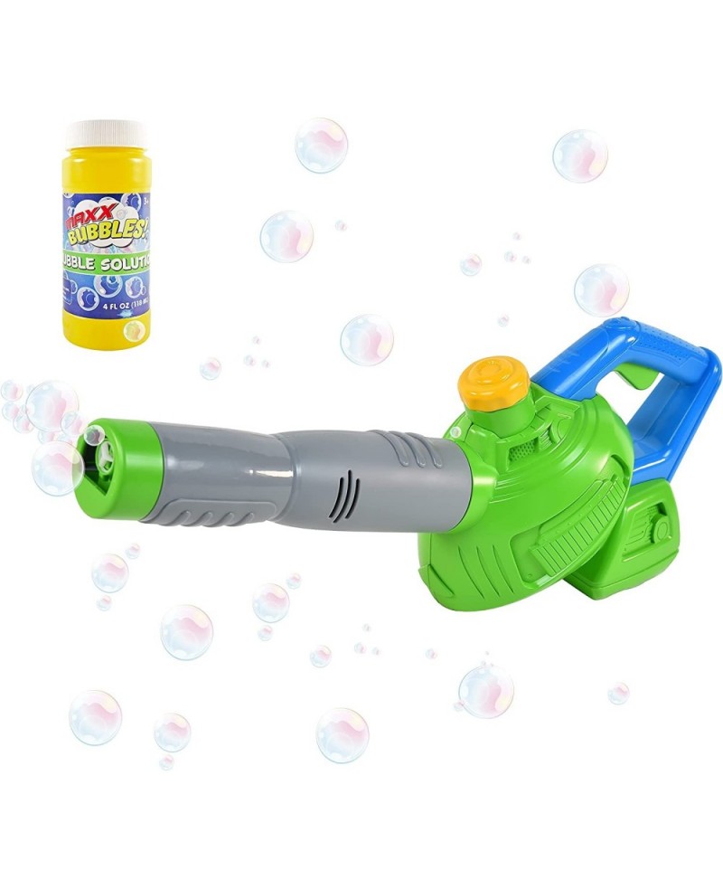 Maxx Bubbles Toy Bubble Leaf Blower with Refill Solution – Bubble Toys for Boys and Girls - Outdoor Summer Fun for Kids and T...