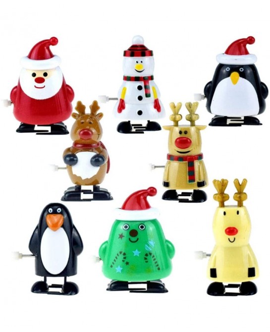 Christmas Wind up Toys Clockwork Penguin Walking Toys Stocking Stuffers Party Favors Kids Gift Christmas Ornament Birthday De...