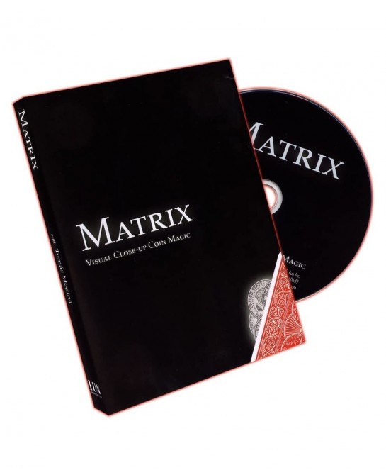 Matrix : Visual Close-Up Coin Magic by Tomas Medina Magic Trick Products-DVD $23.44 Magic Kits & Accessories