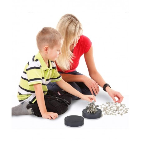 Magnetic Moons and Stars Sculpture Set of 2 Fun Office Desk Accessories Stress-Relief Magnet Fidget Toys for Adults Stocking ...