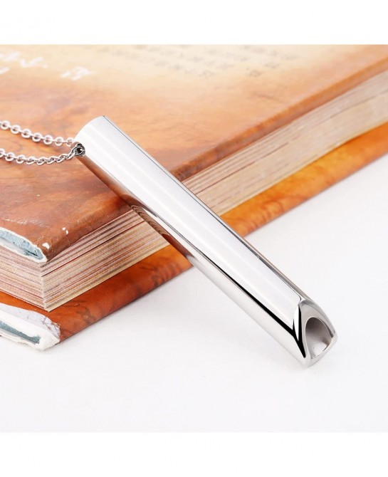 Anxiety Necklace for Women Men Meditation Breathing Necklace for Anxiety Stress Relief Anxiety Whistle Necklace for Teen Girl...