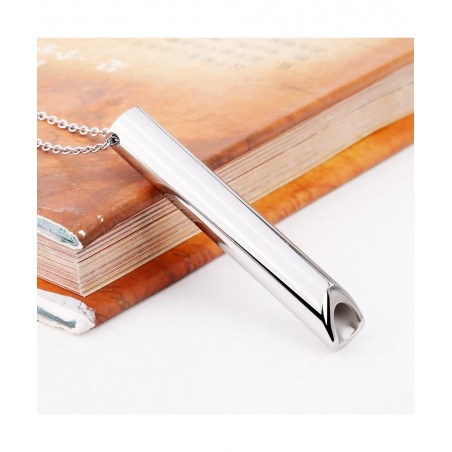 Anxiety Necklace for Women Men Meditation Breathing Necklace for Anxiety Stress Relief Anxiety Whistle Necklace for Teen Girl...