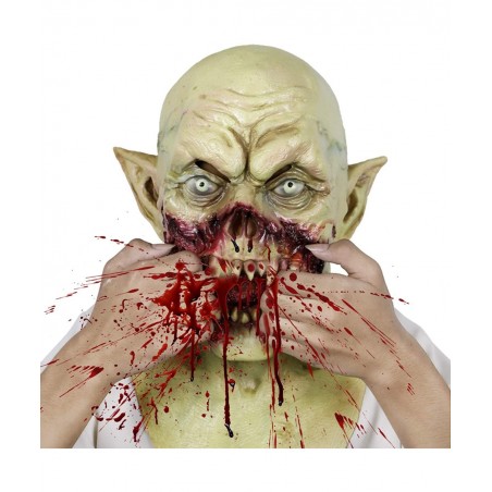 Vampire Mask Scary Dracula Monster Halloween Costume Party Horror Demon Zombie (earthy yellow) $28.63 Kids' Dress-Up Accessories