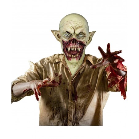 Vampire Mask Scary Dracula Monster Halloween Costume Party Horror Demon Zombie (earthy yellow) $28.63 Kids' Dress-Up Accessories