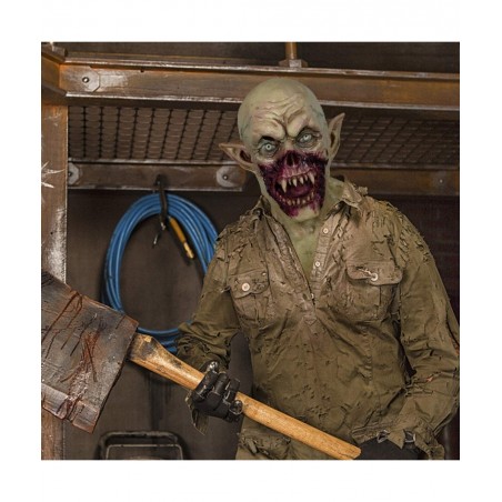 Vampire Mask Scary Dracula Monster Halloween Costume Party Horror Demon Zombie (earthy yellow) $28.63 Kids' Dress-Up Accessories