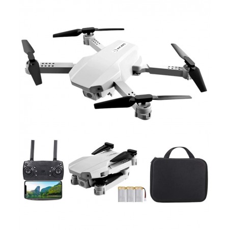 Mini Drone with Dual Camera for Adults KK5 WiFi FPV Drone with 4K HD Camera RC Quadcopter with 360° Flip Gesture Photo/Video ...