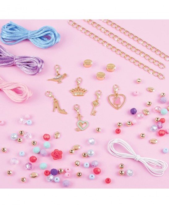 Disney Princess X Juicy Couture Hearts of Fashion - DIY Charm Bracelet Making Kit w/ Disney & Juicy Couture Charms - Arts & C...