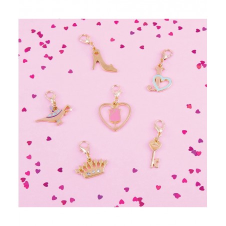 Disney Princess X Juicy Couture Hearts of Fashion - DIY Charm Bracelet Making Kit w/ Disney & Juicy Couture Charms - Arts & C...