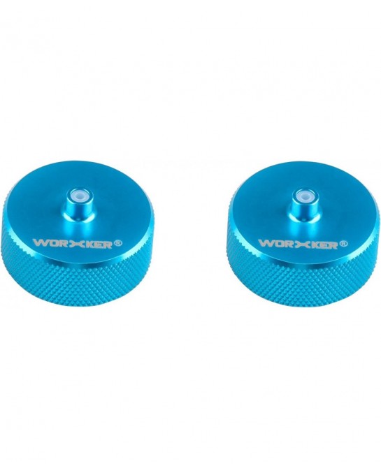 Mod 2PCS Accurate Type Aluminum Alloy Flywheels Modification Kits for Nerf N-Strike Elite Stryfe/Rapidstrike CS-18 Color Blue...