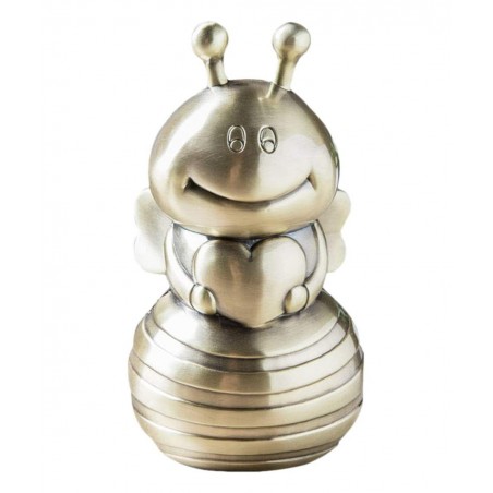 Zinc Alloy Smile Bee Piggy Bank for Boys and Girls $39.21 Kids' Money Banks