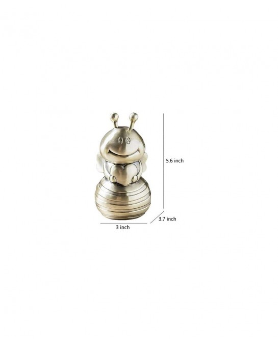 Zinc Alloy Smile Bee Piggy Bank for Boys and Girls $39.21 Kids' Money Banks