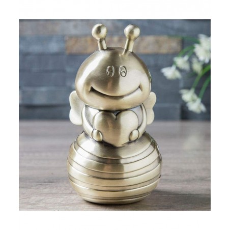 Zinc Alloy Smile Bee Piggy Bank for Boys and Girls $39.21 Kids' Money Banks