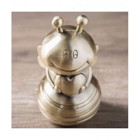 Zinc Alloy Smile Bee Piggy Bank for Boys and Girls $39.21 Kids' Money Banks