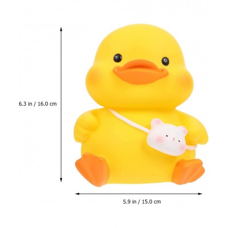 Duck Piggy Bank Multipurpose Coin Bank Money Storage Box for Boys Girls Kids Home Decoration Practical Gifts for Baby Shower ...