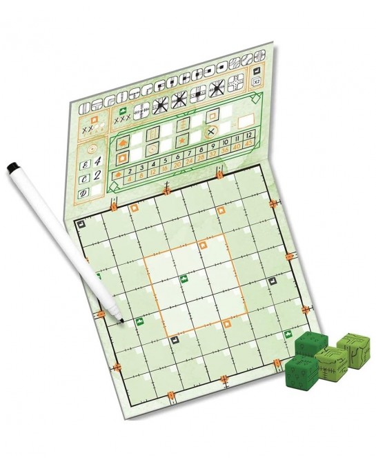 Railroad Ink Challenge: Lush Green Edition - Roll Dice and Draw Railways and Routes Goal Cards to Expand Your Rail Map - Expa...