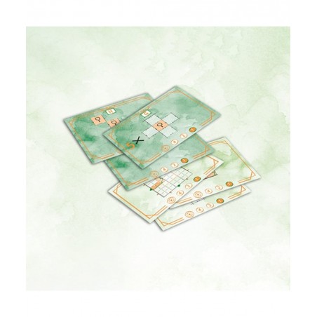 Railroad Ink Challenge: Lush Green Edition - Roll Dice and Draw Railways and Routes Goal Cards to Expand Your Rail Map - Expa...