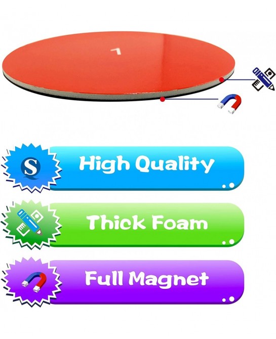 156 pcs Magnetic Rainbow Fraction Tiles Circles $25.56 Magnet Toys