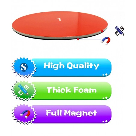 156 pcs Magnetic Rainbow Fraction Tiles Circles $25.56 Magnet Toys